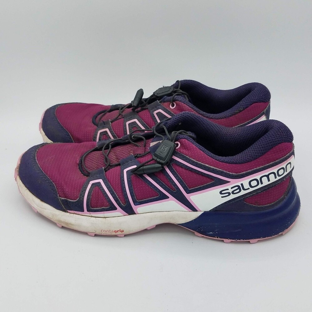 Salomon Women's Size 5 SpeedCross Trail Running Sneakers Shoes Contagrip 412888